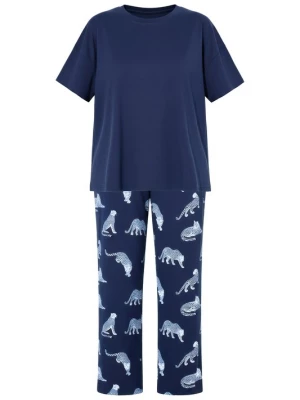Foto van product Studio Untold Pyjama marine / lichtblauw