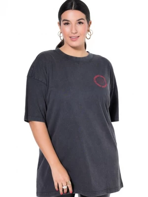 Foto van product Studio Untold Shirt antraciet / rood