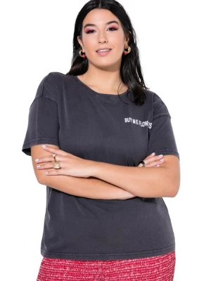Foto van product Studio Untold Shirt antraciet / wit