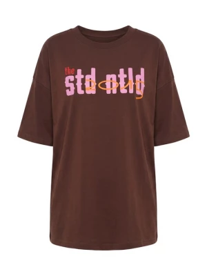 Foto van product Studio Untold Shirt bruin / roze gemêleerd