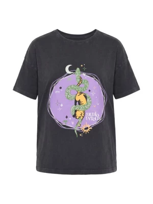 Foto van product Studio Untold Shirt geel / antraciet / groen / lichtlila