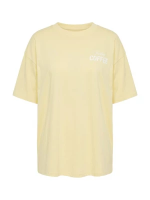 Foto van product Studio Untold Shirt lichtgeel / wit