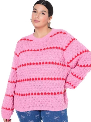 Foto van product Studio Untold Trui pink / bloedrood