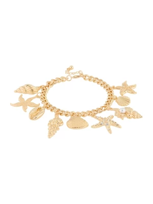 Foto van product studioselect Armband goud / transparant / parelwit