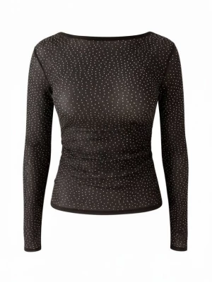 Foto van product studioselect Shirt 'Ashley' donkerbruin / transparant