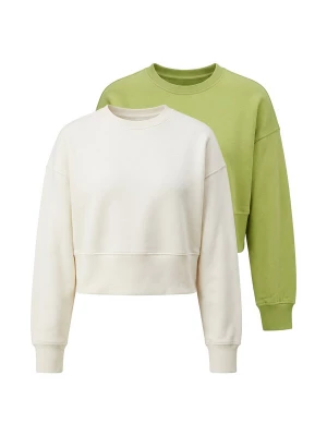 Foto van product studioselect Sweatshirt 'Jill' appel / wit