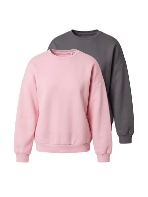 Foto van product studioselect Sweatshirt 'Lotta' grijs / rosa