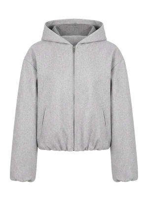 Foto van product studioselect Sweatvest 'Carmen' grijs gemêleerd