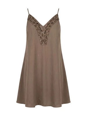 Foto van product studioselect Zomerjurk 'Ruby' chocoladebruin