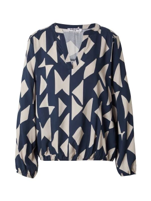 Foto van product Sublevel Blouse lichtbeige / donkerblauw