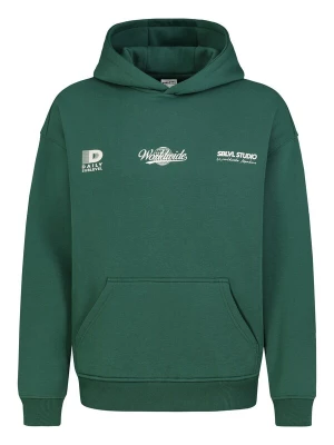Foto van product Sublevel Sweatshirt donkergroen / wit