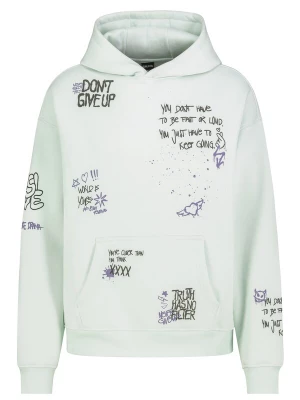 Foto van product Sublevel Sweatshirt mintgroen / zwart