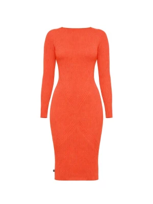 Foto van product Süel knitwear Gebreide jurk 'Gabi' koraal
