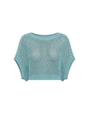 Foto van product Süel knitwear Gebreide top 'Birthday' mintgroen