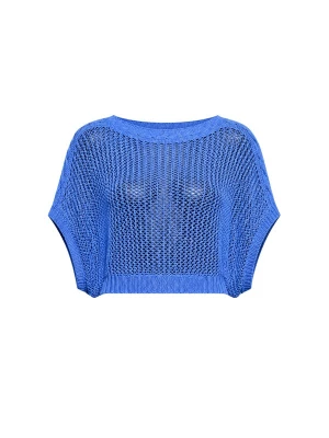Foto van product Süel knitwear Gebreide top 'Birthday' saffier