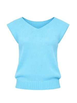 Foto van product Süel knitwear Gebreide top 'Carlos' turquoise