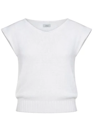 Foto van product Süel knitwear Gebreide top 'Carlos' wit
