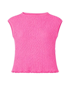 Foto van product Süel knitwear Gebreide top 'Wrinkled Texture' lichtroze