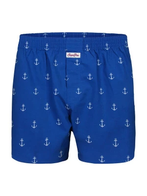 Foto van product Sugar Pine Boxershorts ' Anker ' blauw