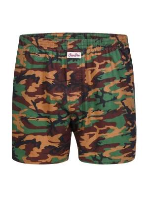 Foto van product Sugar Pine Boxershorts ' Camouflage ' sand / bruin / groen
