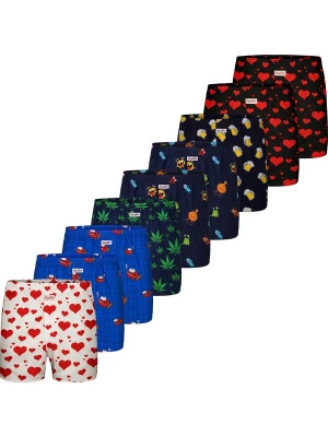 Foto van product Sugar Pine Boxershorts ' Motiv Print Mix ' gemengde kleuren