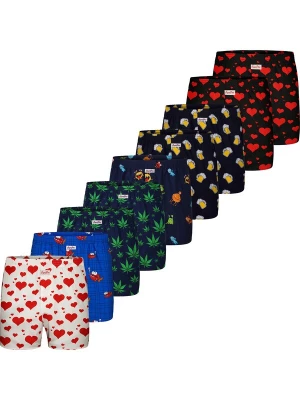 Foto van product Sugar Pine Boxershorts ' Motiv Print Mix ' gemengde kleuren