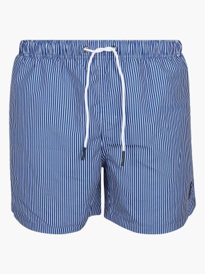 Foto van product Suitable Zwemshorts blauw / wit