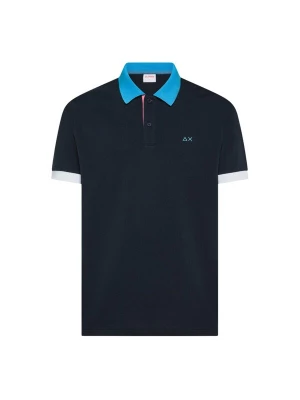 Foto van product SUN68 Shirt 'SUN68 POLO 3 COLOR WAY S / S POLO' navy