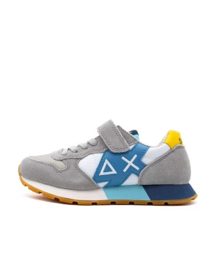 Foto van product SUN68 Sneakers 'Jaki Bicolor' blauw / turquoise / geel / grijs / wit