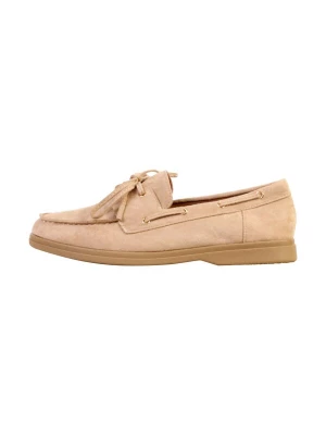 Foto van product Super Mode Instappers 'LBS-Mokassin mit Schnürung' beige