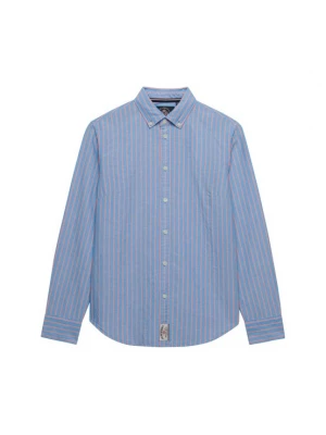 Foto van product Superdry & Co Blouse lichtblauw / pasteloranje