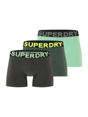 Foto van product Superdry & Co Boxershorts turquoise / grasgroen / groen gemêleerd / zwart gemêleerd