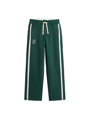 Foto van product Superdry & Co Broek 'Athletic Fives' smaragd / wit