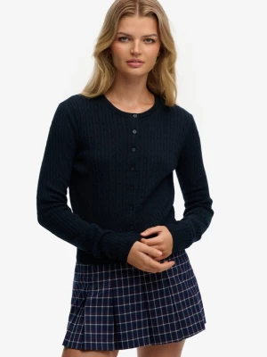 Foto van product Superdry & Co Gebreid vest marine