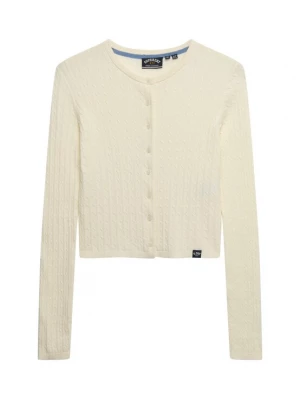 Foto van product Superdry & Co Gebreid vest wolwit