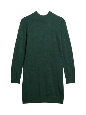 Foto van product Superdry & Co Gebreide jurk groen gemêleerd