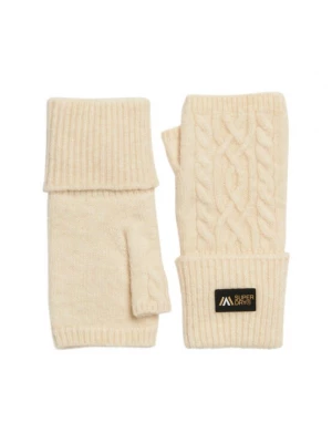 Foto van product Superdry & Co Handschoenen met korte vingers beige / zwart