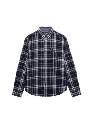 Foto van product Superdry & Co Overhemd blauw / navy / wit