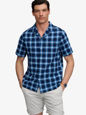 Foto van product Superdry & Co Overhemd 'Cabana' blauw / marine / wit