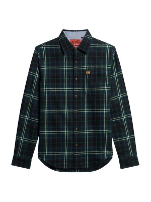 Foto van product Superdry & Co Overhemd marine / donkergroen / wit
