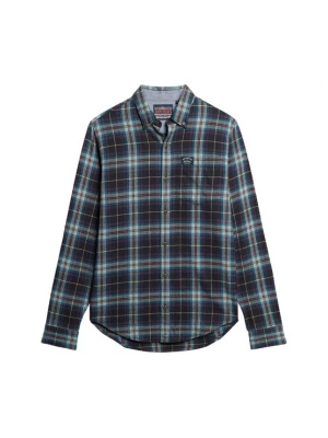 Foto van product Superdry & Co Overhemd marine / geel / rood