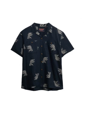 Foto van product Superdry & Co Overhemd nachtblauw / offwhite