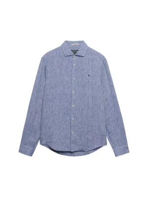 Foto van product Superdry & Co Overhemd 'Riviera' blauw gemêleerd