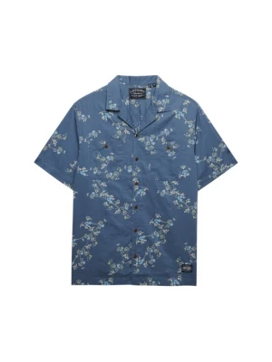 Foto van product Superdry & Co Overhemd saffier / azuur / grijs / pastelgroen