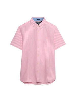 Foto van product Superdry & Co Overhemd zalm roze / wit