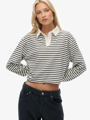Foto van product Superdry & Co Oversized shirt 'Athletic Essentials' ecru / marine