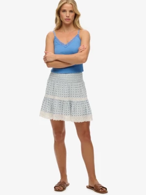 Foto van product Superdry & Co Rok blauw / natuurwit