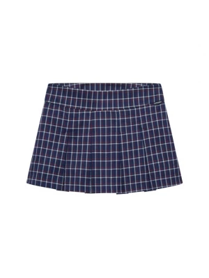 Foto van product Superdry & Co Rok donkerblauw / donkerrood / wit