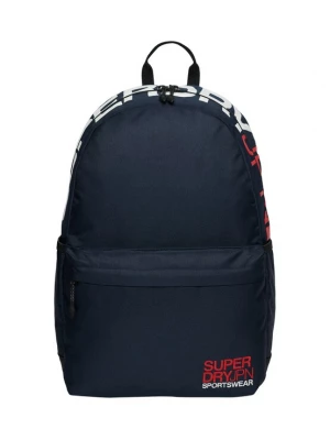Foto van product Superdry & Co Rugzak 'Montana' marine / bloedrood / wit