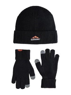 Foto van product Superdry & Co Set grijs gemêleerd / oranje / zwart / wit